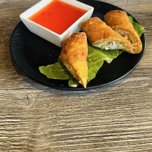 Chicken cheese rolls