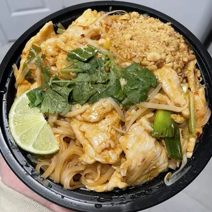 Chicken pad Thai