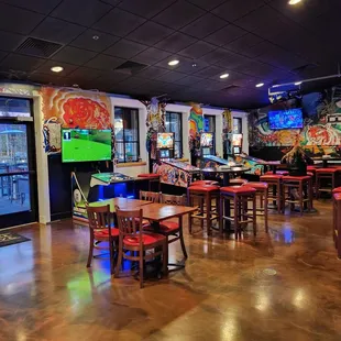 Pinball machines!! Do I need to say anything else?!