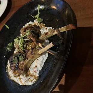 Lamb lollipops