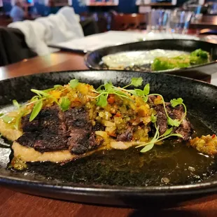 Flank steak (my friends really liked)