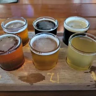 Beertender&apos;s choice flight