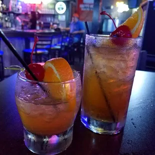 Delicious amaretto stone sour on a hot humid evening.