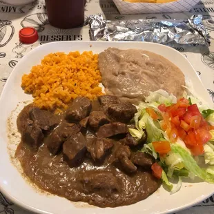 Carne guisada plate