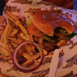 Swiss burger