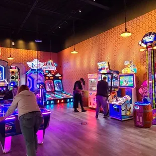 people playing a game