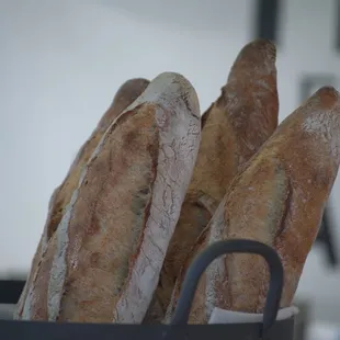 baguets in a basket