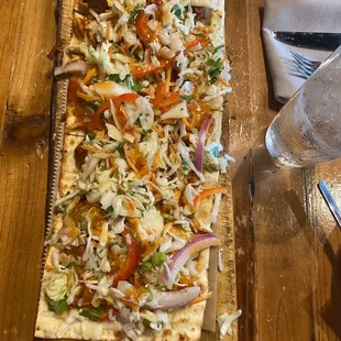 Thai Chicken flatbread
