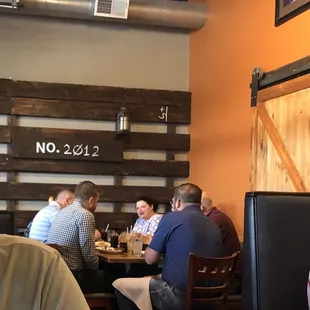 A lunch crowd destination it appears