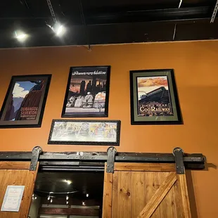 interior, sushi and sashimi