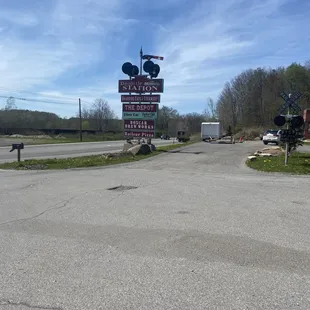 Entrance of the station
