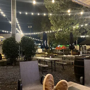 Outside area