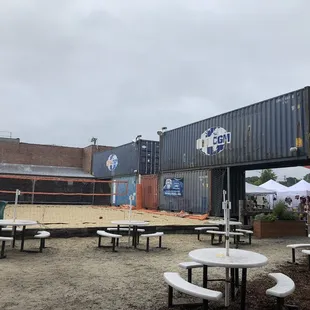 Sams volleyball court