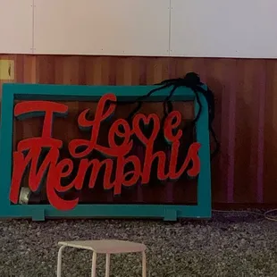 Outside decor photo op