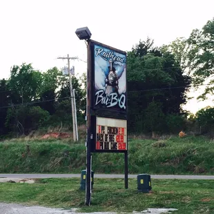 The sign in front on Douglass