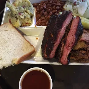 Brisket and ribs
