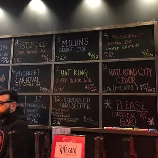 a man sitting at a bar