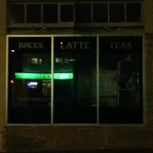 outside