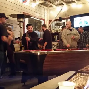 Beer Barden with pool.