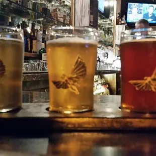Beer flights!