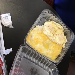 Eggs and grits!