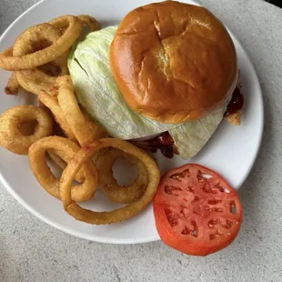 The Daytona hot chicken sandwich