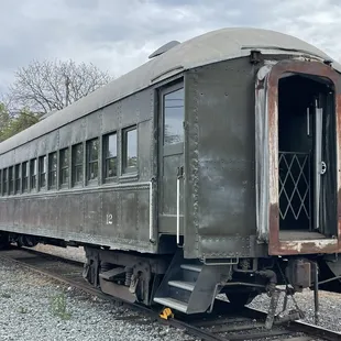 Old passenger car.