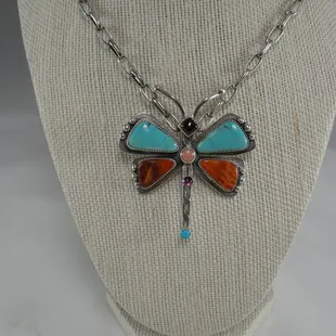Dragonfly Necklace by Paul Walsh