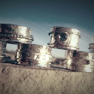 Spinner Rings at the Railyard Artisan Market by Desert Fig Designs  etsy.com/shop/DesertFigD…