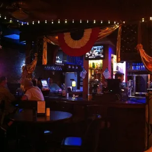 a man sitting at a bar