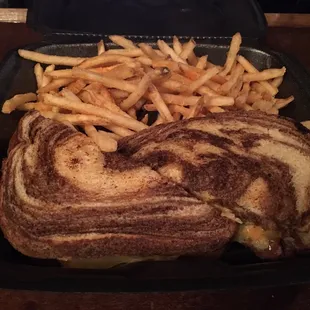 Reuben &amp; fries. Just as delicious to go.