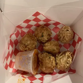 6 Pieces Fried Shrimp Taro Balls