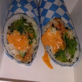 Soft Shell Crab Burrito