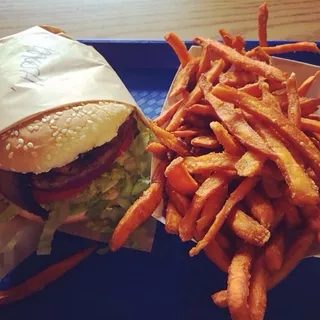 Mushroom Swiss Burger