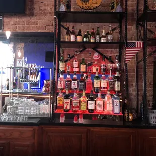 Back bar area
