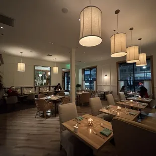 interior, sushi and sashimi