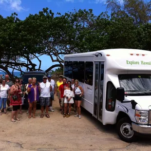 Oahu Circle Island tour on North Shore Beach