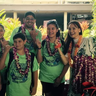 Aloha Welcome Hawaii - Lei Greeting at Honolulu International airport