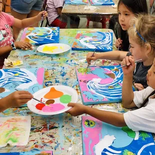 Summer Art Camp - Inspired by Hokusai