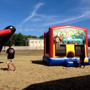 2 bouncers...lots of space