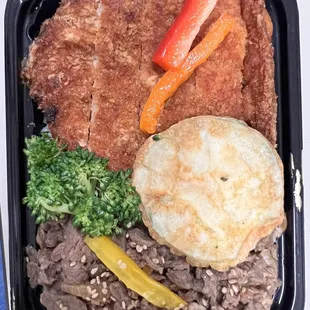 Grab and go bento