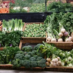 Produce section..a small part of the section.