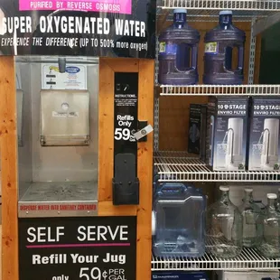 Mountain fresh water.  Hhmmmmm!