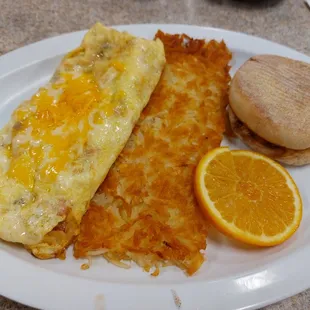 1/2 Denver omelet