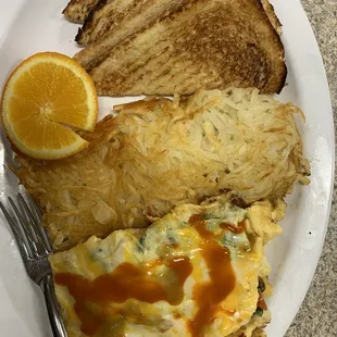 Veggie omelette