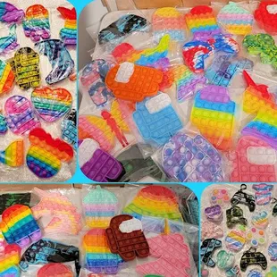 a rainbow candy shop dulceria