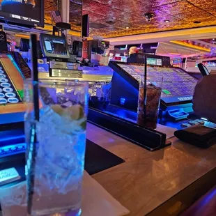Bar area