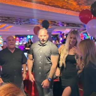 Low budget high roller meet and greet.