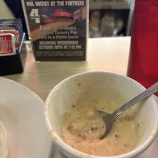 Clam chowder Soup