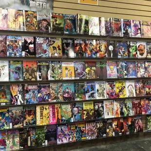 New Comic Book Wall
